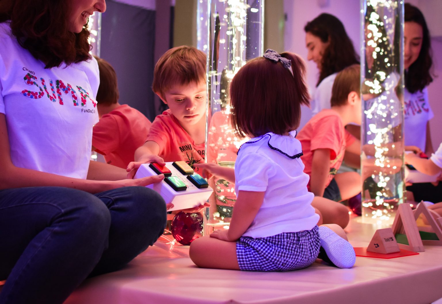 Multisensorischer Raum Schule Kinder Inklusion